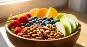 स्वस्थ जीवन की आदतें: भारतीय परिवार हेल्दी भोजन करते हुए